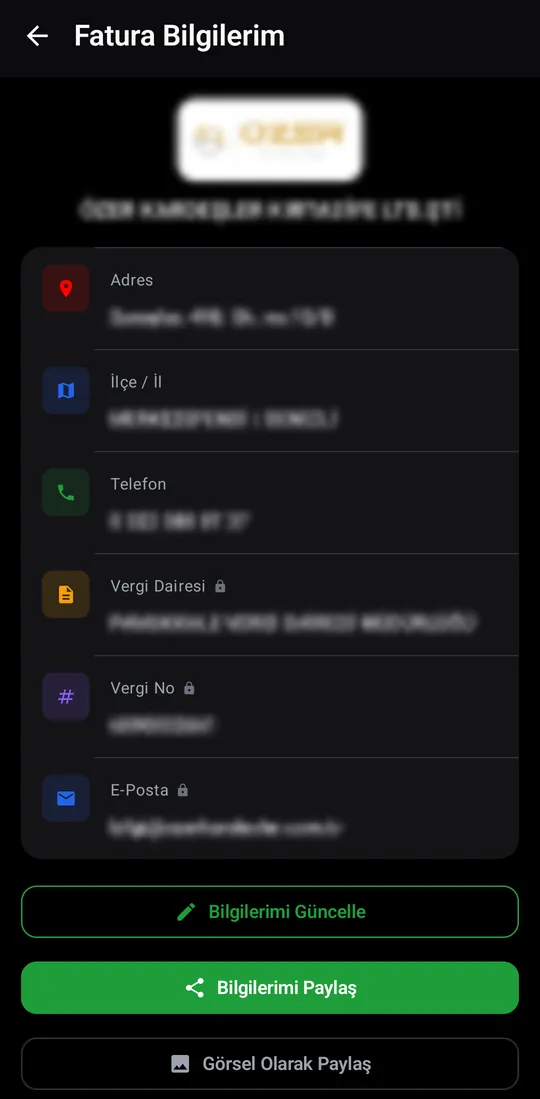 Tekno Portal — My Invoice Details screenshot