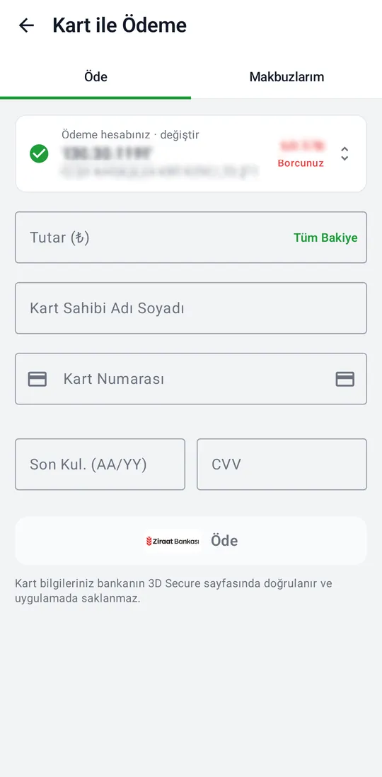 Tekno Portal — Pay by Card screenshot