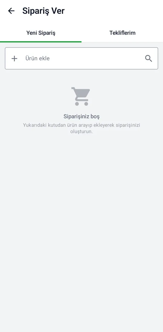 Tekno Portal — Place an Order screenshot