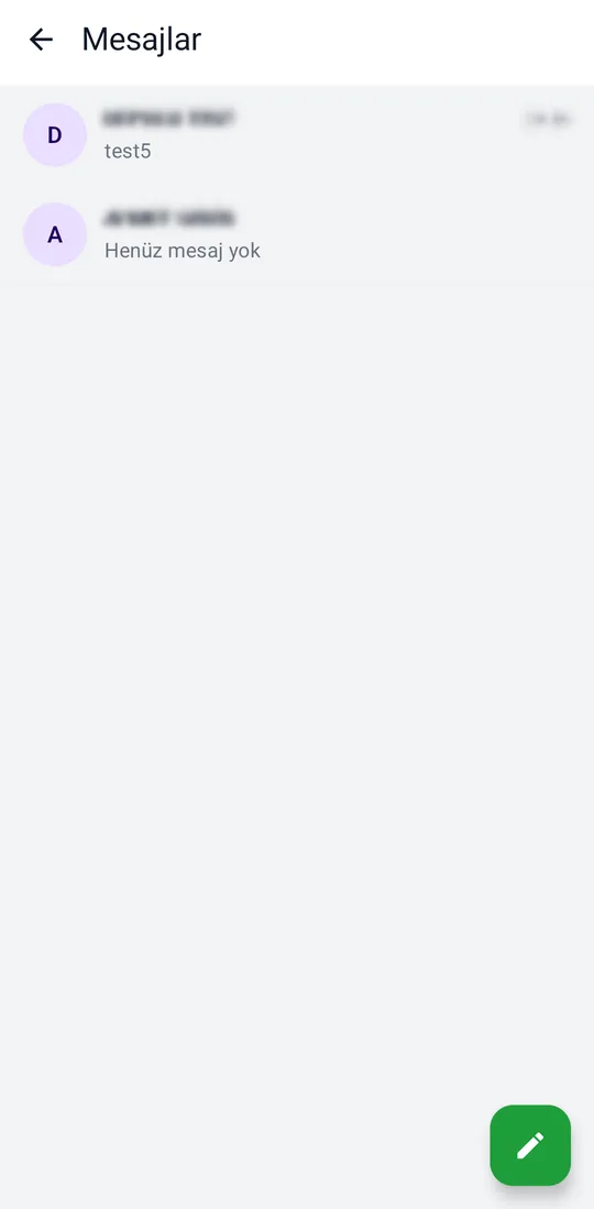 Tekno Sales — Messages screenshot