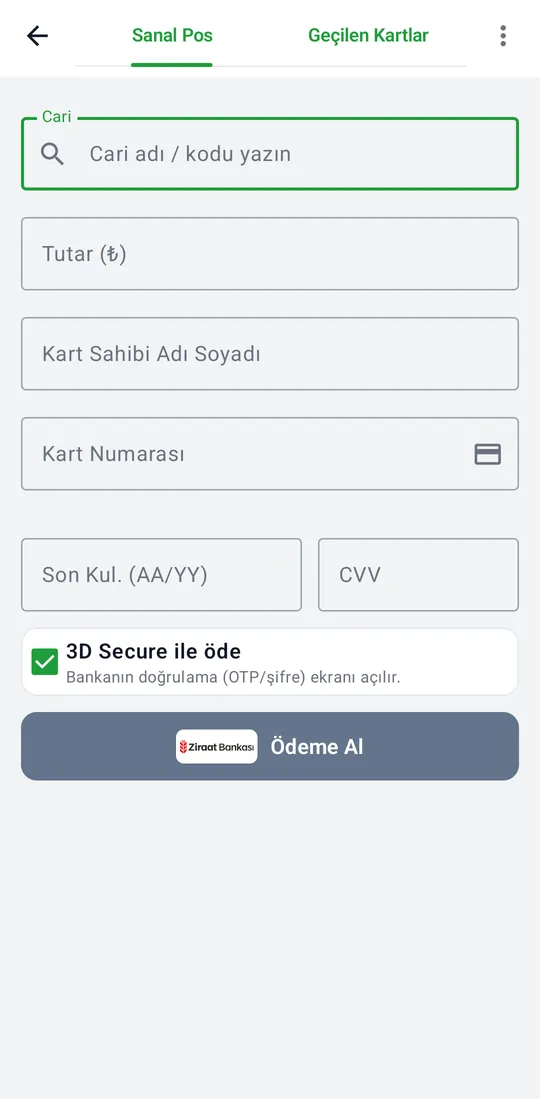 Tekno Sales — Virtual POS screenshot