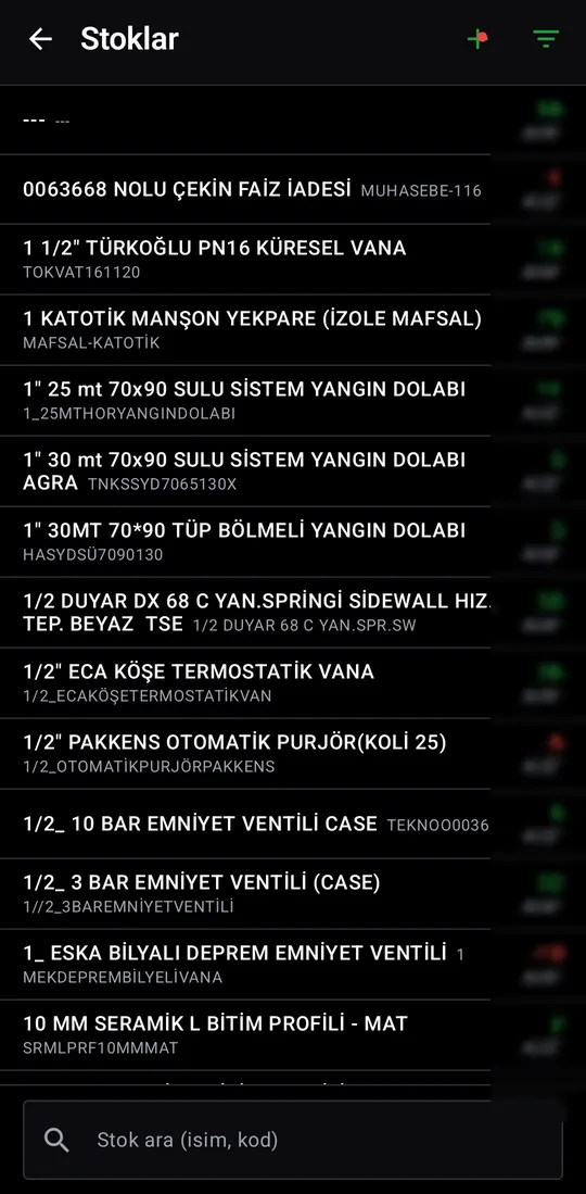 Tekno Sales — Stock screenshot