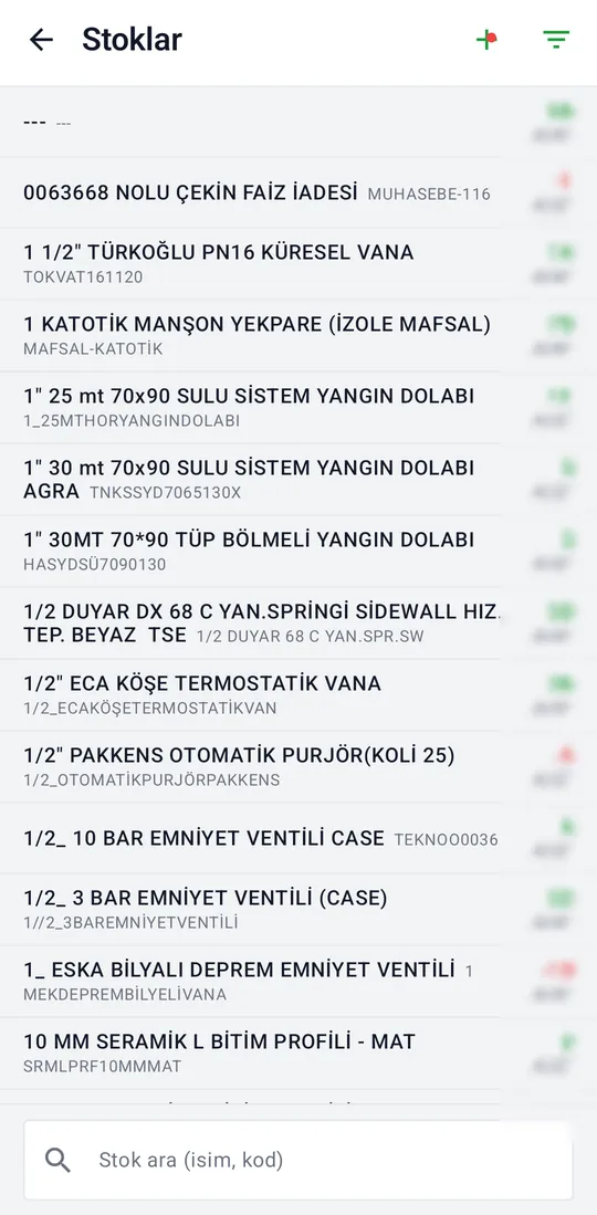 Tekno Sales — Stock screenshot